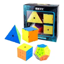 Pack Moyu Pyraminx Square One Megaminx Skewb