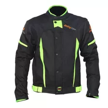 Campera Moto Nitro Impermeable Protecciones Abrigo Riding