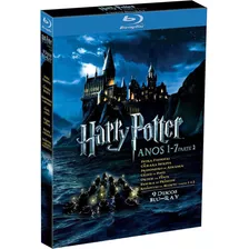Coleção Completa Blu-ray Harry Potter: Anos 1-7 (8 Discos)