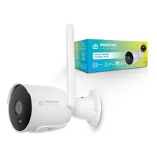 Camera Positivo Smart C/ Cartao De 32gb Externa Wi-fi Cor Branco