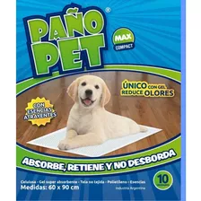 Paños Descartable Perro Paño Pet Entrenamiento 60x90 Max X10