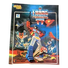 Álbum Figurinhas Transformers 1986 Formato Ofício