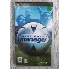 Jogo Championship Manager (psp, Original)