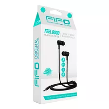 Auriculares Fifo Feel Good 3.5mm Llamadas Cable Plano