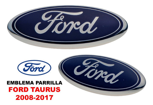 Emblema Para Parrilla Ford Taurus 2008-2017 Foto 3