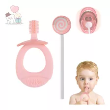 Cepillo Dientes Para Bebés Forma De U +limpiador De Lengua