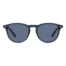 Polo Ralph Lauren Hombres Ph4181 Gafas De Sol Redondas, Azul