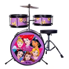 Bateria Infantil Phx Disney Princesas Mosaico Bid P1 Cor Estampa De Princesas