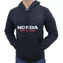 Blusa Moletom Estilo Canguru Honda Racing Moto Gp