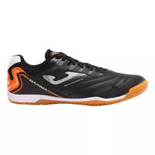 Tenis Futbol Rápido Joma Maxima 2201 Negro-neon Indoor