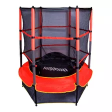 Trampolin Brincolin Para Niños Infantil 1.4m Tumbling C/ Red Color Rojo