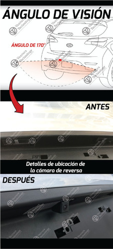 Cmara De Reversa Para Hyundai Grand I10 2018 - 2020 Foto 5