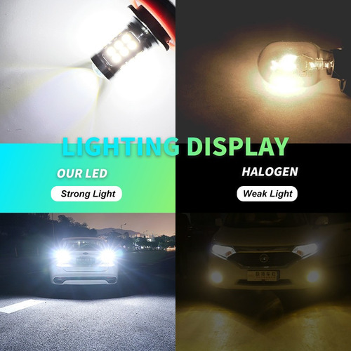 Bombillas Led Antiniebla H11 H8 Para 2005-2018 Ford Focus Foto 4