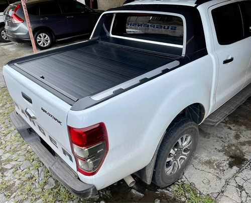 Tapa Caja Roll Cover Aluminio Retractil Ford Ranger 2019 Xlt Foto 2