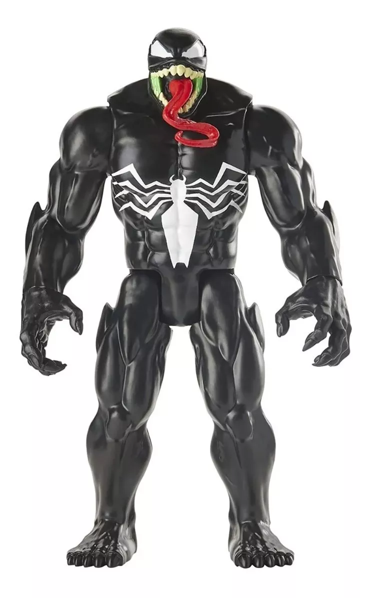 Figura Spider-man Venom Maximum Venom - Deluxe Titan Hero