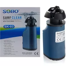 Skimmer De Superficie Sobo Para Acuario Agua Dulce 200l/h