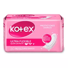 Protectores Diarios Kotex Ultraflexible X20un Kotex