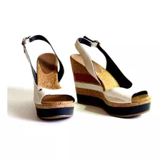 Sandalias Plataforma Tommy Hilfiger Mujer - Original Eu 41