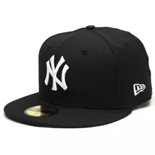 Boné New York Yankees Black/white Fitted - 7 3/8 (58.7cm) G