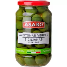 Azeitona Verde Siciliana Noccelara Del Belice Asaro 340g 