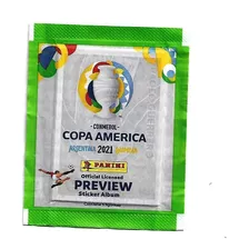 50 Envelopes 250 Figurinhas Copa America 2021 Preview Panini