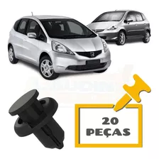 Grampo Presilha Parachoque Honda Fit 2003 A 2011 20 Peças 