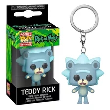 Funko Pop Chaveiro Rick E Morty Teddy Rick