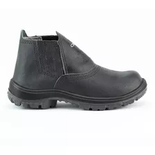 Bota Botina Segurança Epi Elastico Crival Cp081aco Bico Aço