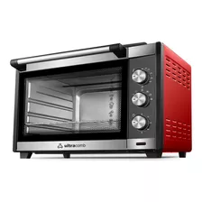 Horno Eléctrico Ultracomb 55 Litros Rojo Uc-55acn