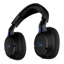 Auricular Hyperx Cloud Flight Wireless Ps4/ps5 Color Negro Color De La Luz Azul