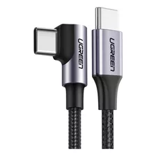 Cabo Usb-c 90 Graus 3 Metros Ugreen