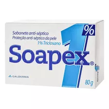 Soapex 1% - Sabonete Em Barra 80g
