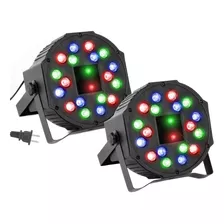 Cañon De Leds Rgb Audioritmico Dmx Multicolor 18x1