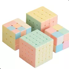 Paquete 4 Cubos Rubik 2x2 3x3 4x4 5x5