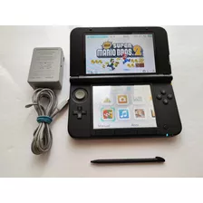 Consola Nintendo 3ds Xl Negra + Mem Programada Con Juegos