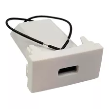 Módulo Tomada Usb Parede Compatível Pial Plus 1 Porta Usb