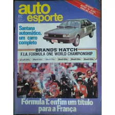 Revista Auto Esporte Nº 255 1985 