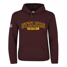 Sudadera Capucha Steelers De Pittsburgh Nfl Acereros Mod. F