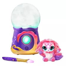 Peluche Rosa Con Bola De Cristal Mágica Interactivo