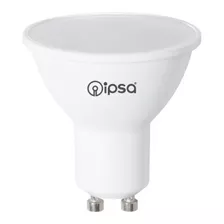 Paquete 10 Focos Led Ahorrador Ipsa 6w Gu10 Luz Fría, Cálida