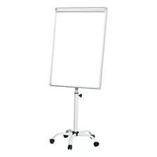 Cavalete Flip Chart C/ Rodas + Lousa Quadro Magnético 100x70