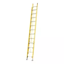 Escalera Extensible Fibra Vidrio 8,4m 150kg 28 Peldaños Zasc