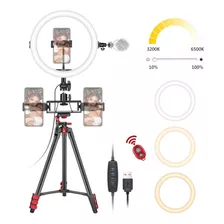 Aro De Luz Neewer Kit Con Tripode Profesional 10 Pulgadas Hq