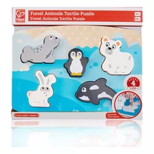 Hape Puzzle Tactil De Animales Polares