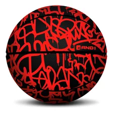 Balón And1 Xcelerate Graffiti Basketball Rojo