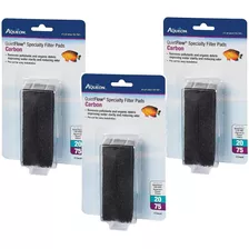 Aqueon (3 Paquetes) Quietflow Cartucho De Carbono Con Bio-me