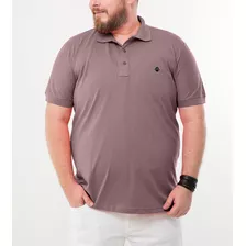 Camiseta Gola Polo Masculina Plus Size G6 G7 G8 G9 Plp5