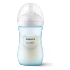 Mamadeira Avent Pétala 3.0 260ml Ritmo Individual Azul