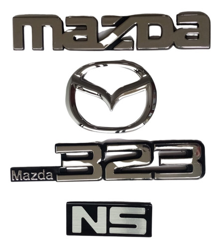 Emblemas Traseros Mazda 323 Nsautoadhesivos.  Foto 3
