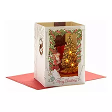 Hallmark Paper Wonder Tarjeta De Navidad Musical Desplegable